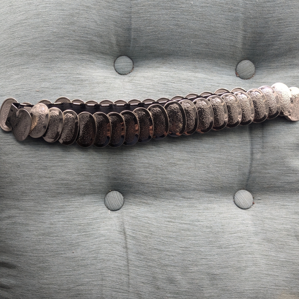 Silver Coin Belt